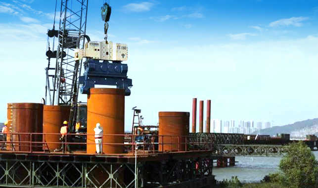 鋼護(hù)筒施工圖片