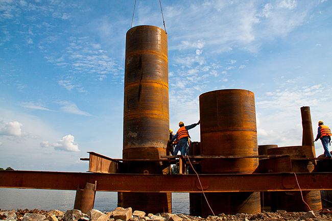 鋼護筒施工打設過程常見問題及防治、處理方法