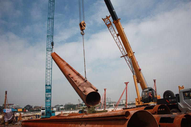 鋼便橋鋼管樁施工注意要點，常規多少米及應用范圍