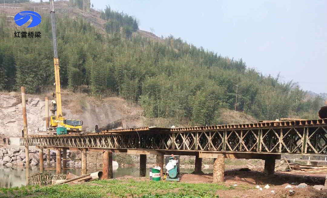 浙江工業大學附屬宿舍工程項目鋼便橋