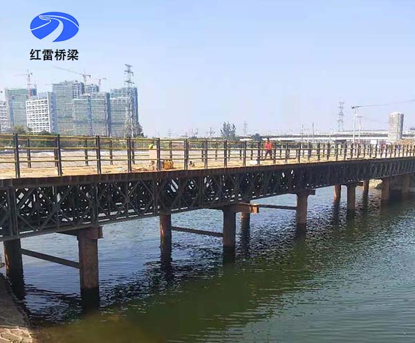 鋼便橋租賃，臨時鋼棧橋的使用與維護