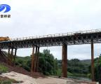 重慶江瀘北線高速公路四分部鋼便橋施工