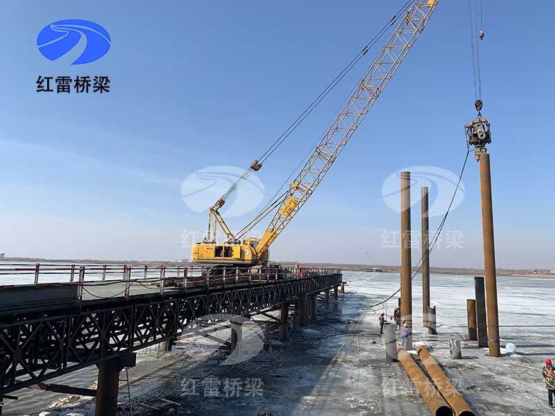 貝雷鋼便橋安裝施工操作規范