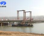 合肥至周口高速壽穎段2標鋼便橋