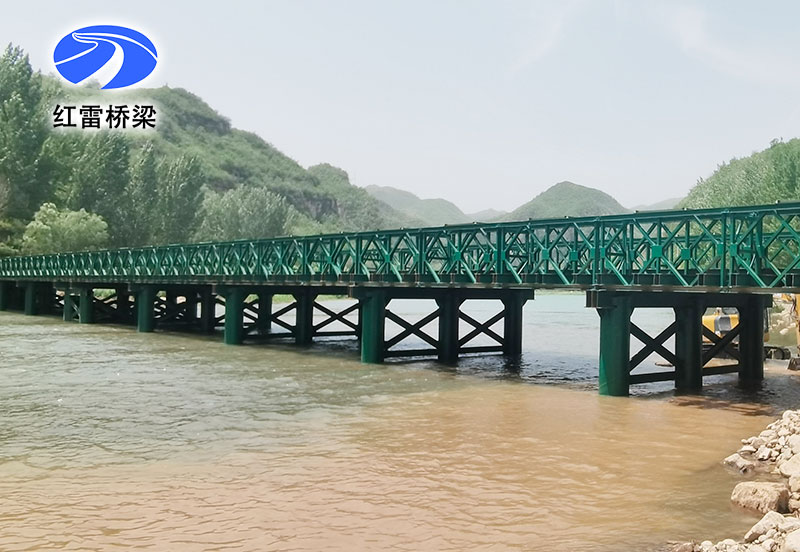 安陽至新鄉高速安陽至鶴壁段（AHTJ-2標）鋼便橋搭建及維護工程