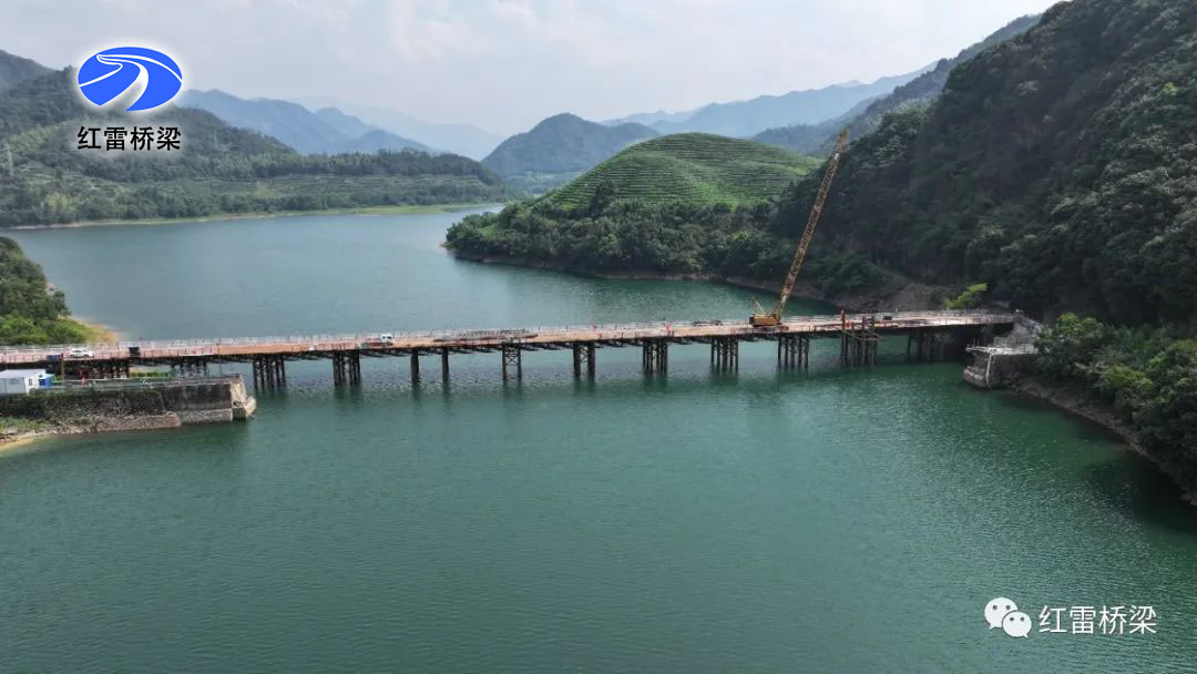 浙江金華婺城區妙康橋應急改建鋼便橋工程