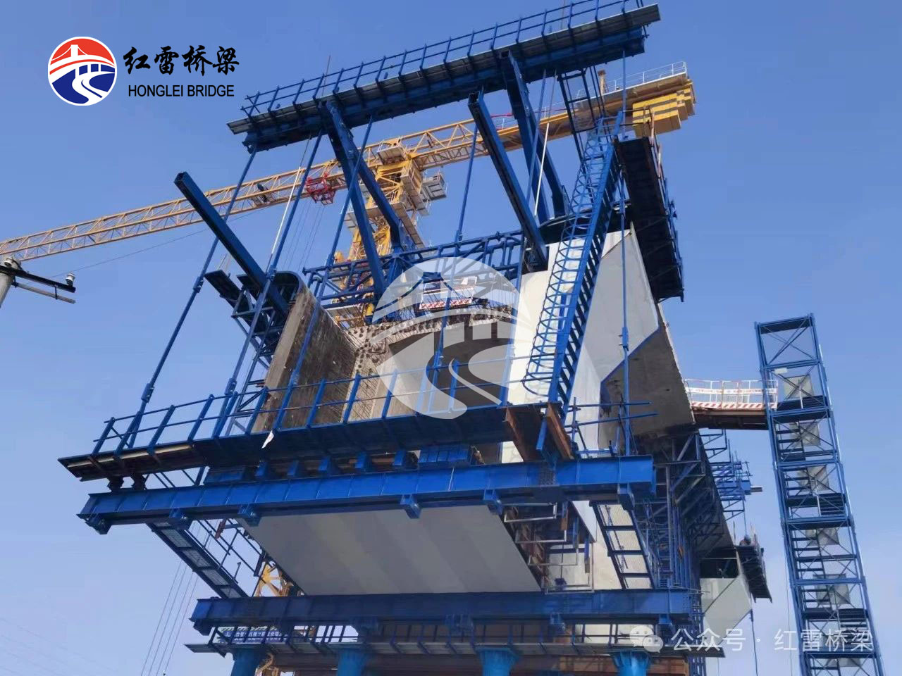 合肥新橋機場S1線掛籃 呈現