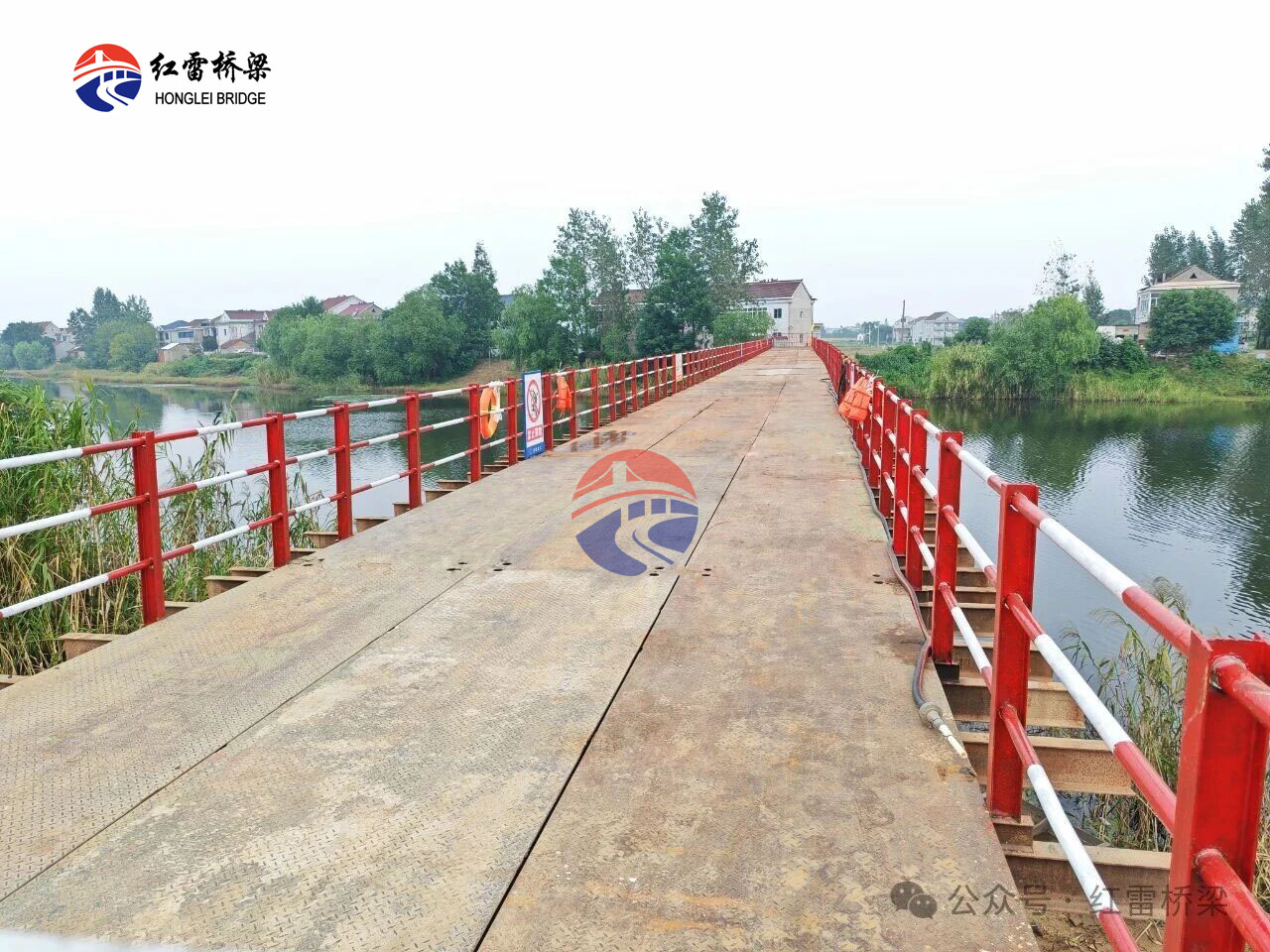 G4231南京至九江高速公路安慶海口至望江段鋼便橋
